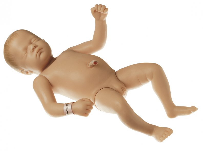 Neugeborenenbaby, weiblich