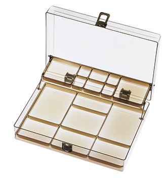 Coffret de rangement transparent